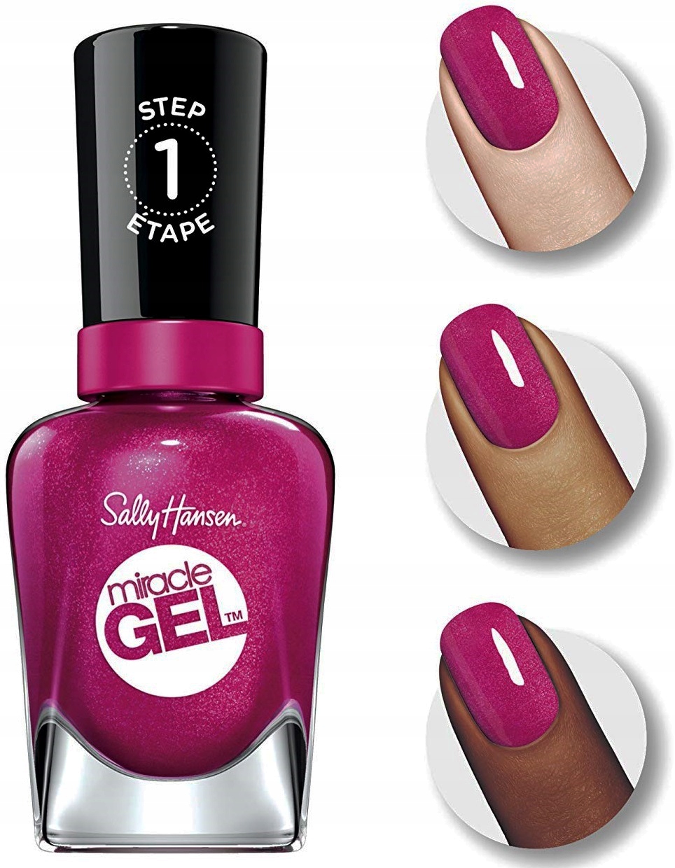 

Sally Hansen Miracle Gel Lakier Mad Women 500