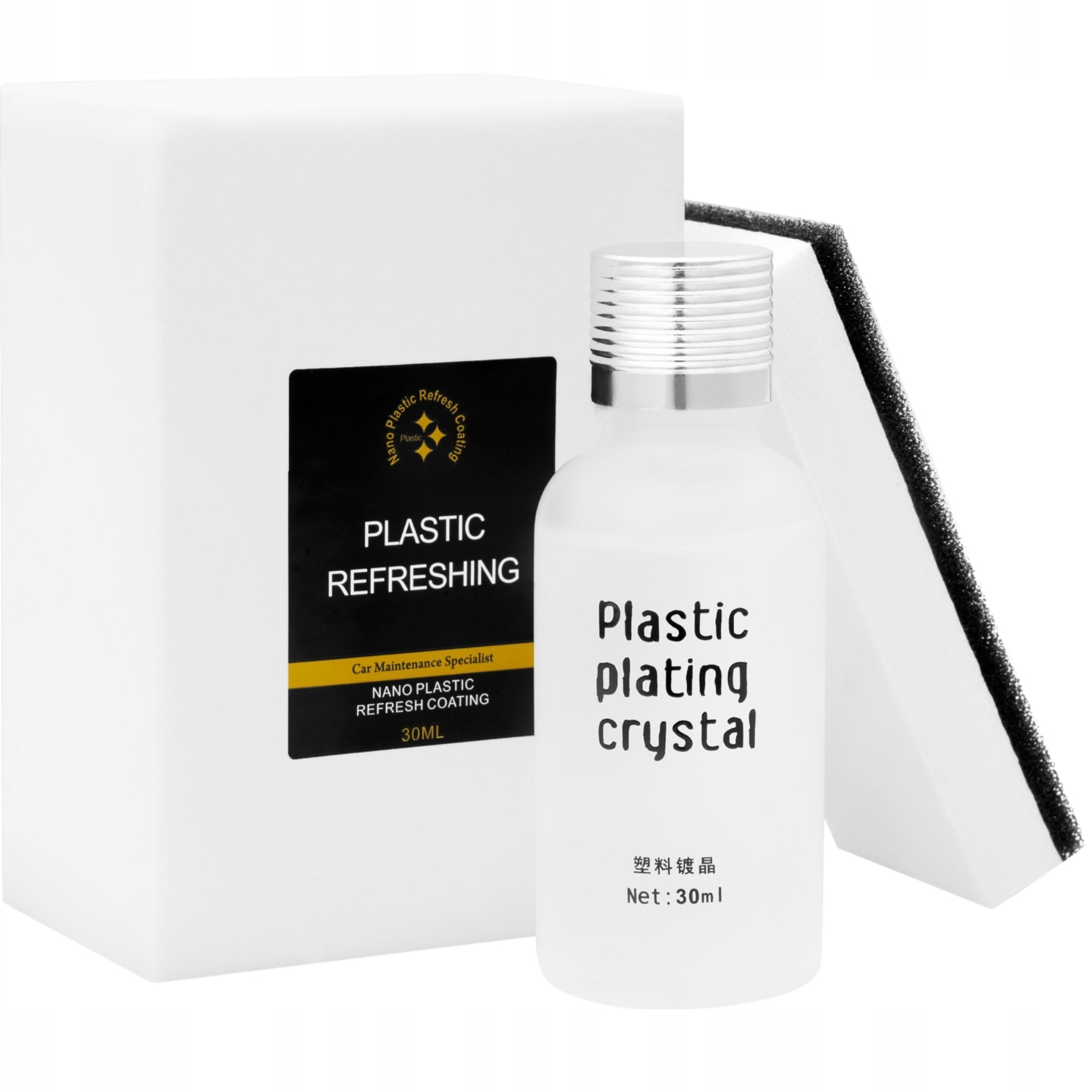 ZESTAW DO CZYSZCZENIA ODNOWY RENOWACJI PLASTIKÓW APC OPRYSKIWACZ PĘDZELEK Producent K2