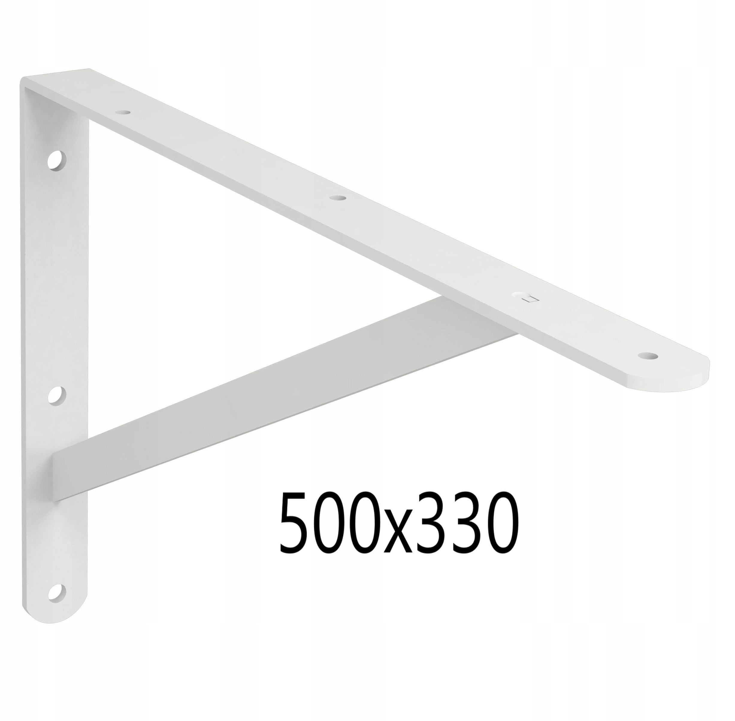 

Wspornik 500x320 np. pod Umywalkę Betonową Biały
