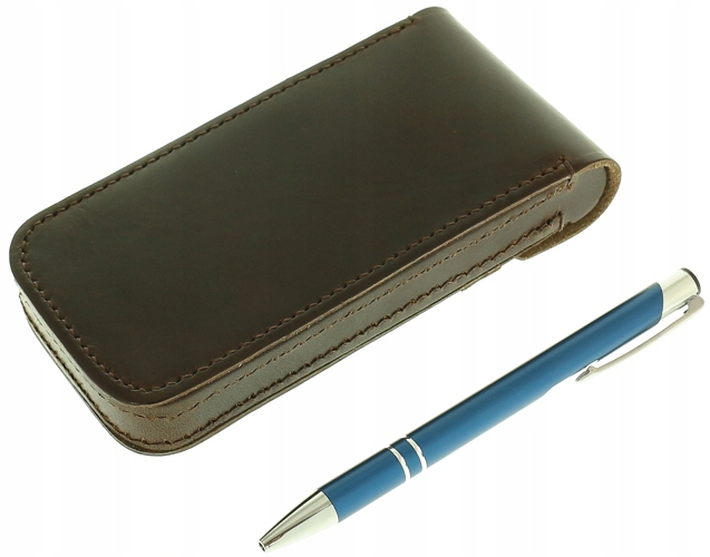 100% SKÓRZANY PIÓRNIK SKÓRA NATURALNA 3 KOLORY PL Wzór dominujący bez wzoru