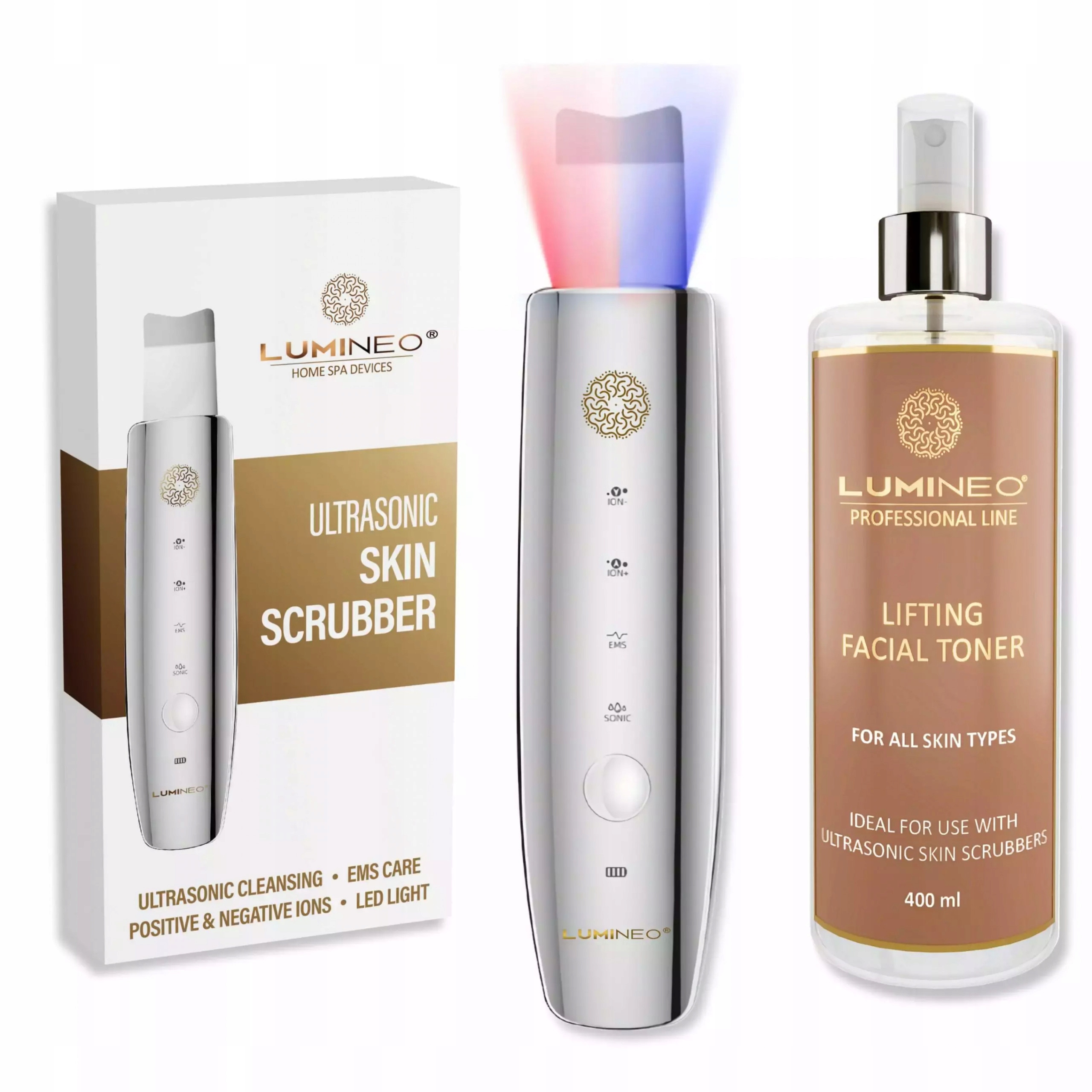 Ledový kavitační peeling liftingové tonikum Lumineo Lumineo