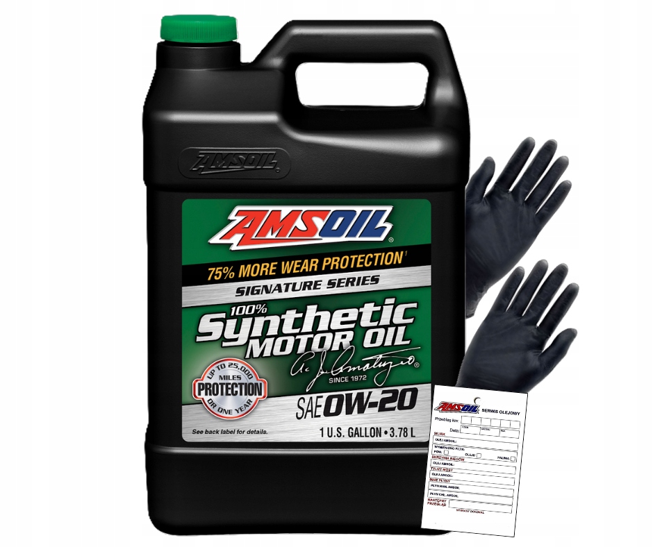 Motorový olej Amsoil Signature 0W20 3,784 litra