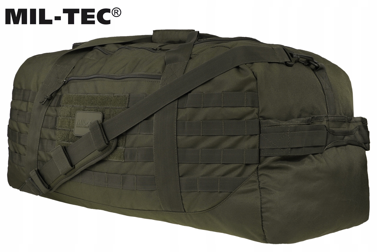 TORBA WOJSKOWA TURYSTYCZNA MIL-TEC USCOMBAT PARACHUTE CARGO 105L OL +Gratis Wysokość 35 cm