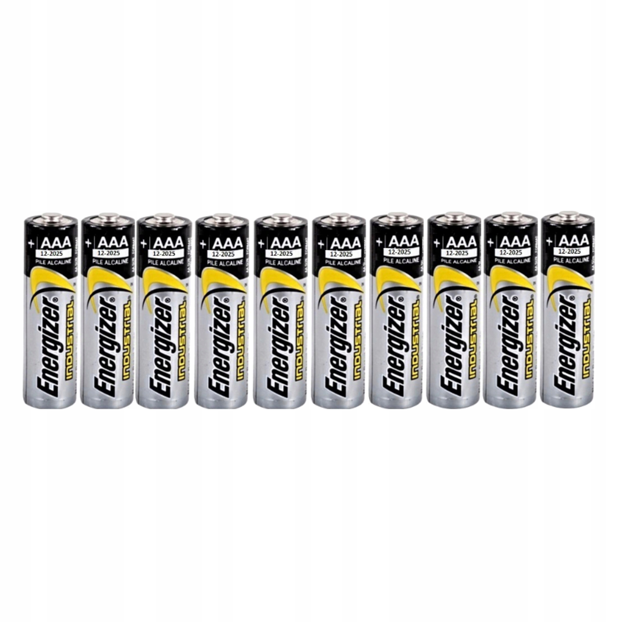 10x BATERIE ENERGIZER INDUSTRIAL AAA LR03 MN2400 Marka Energizer