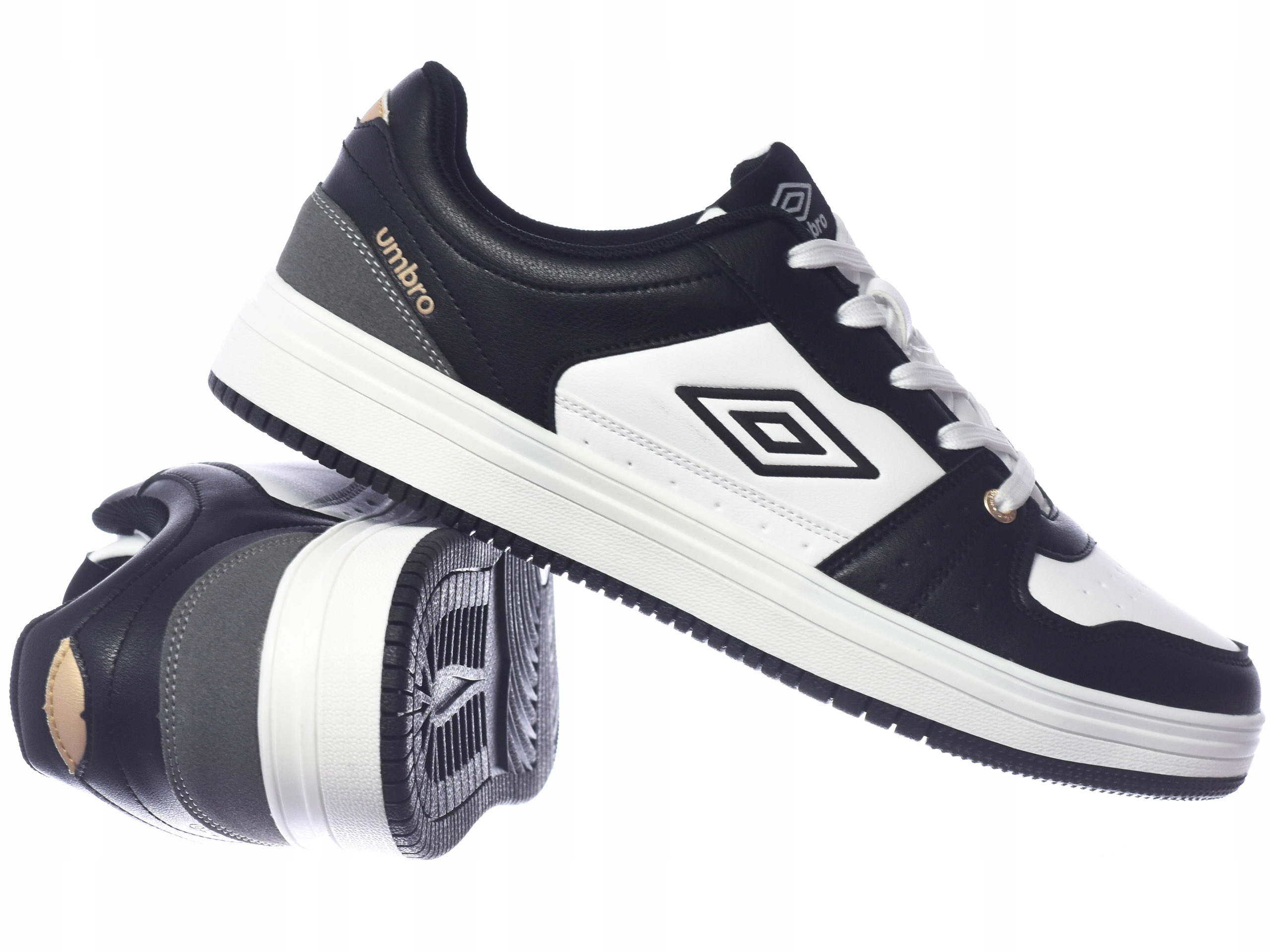 Pánské boty Umbro Empire Lox Mix UMM518400/2010 sportovní Černo-bílé
