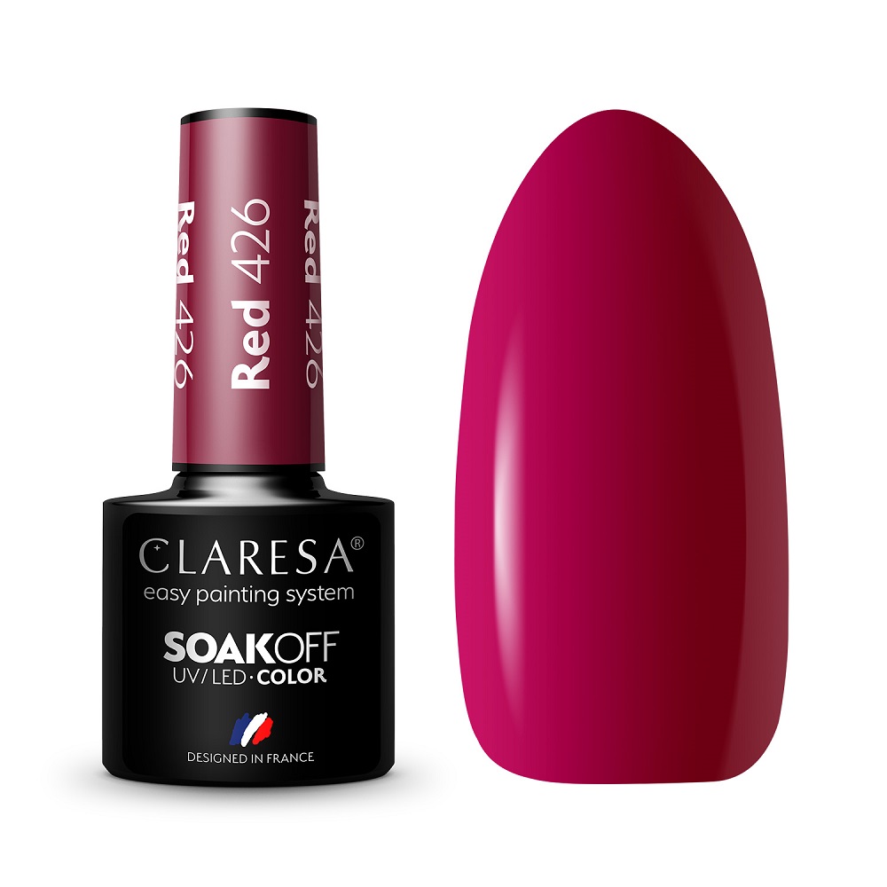 

Claresa Soak Off Uv/led lakier hybrydowy 426 5g