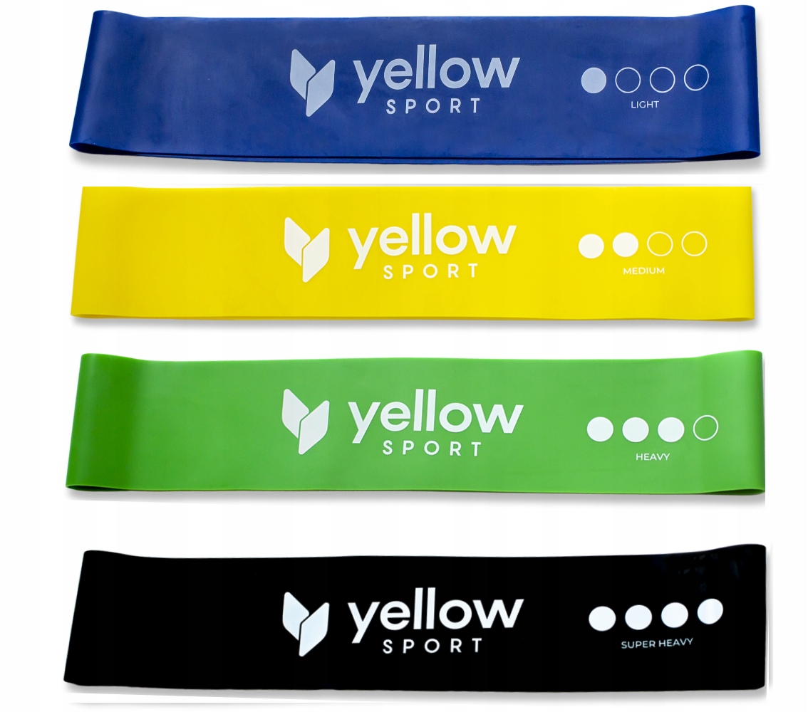 

Guma Taśma Loop Mini Band Do Ćwiczeń Fitness 4szt