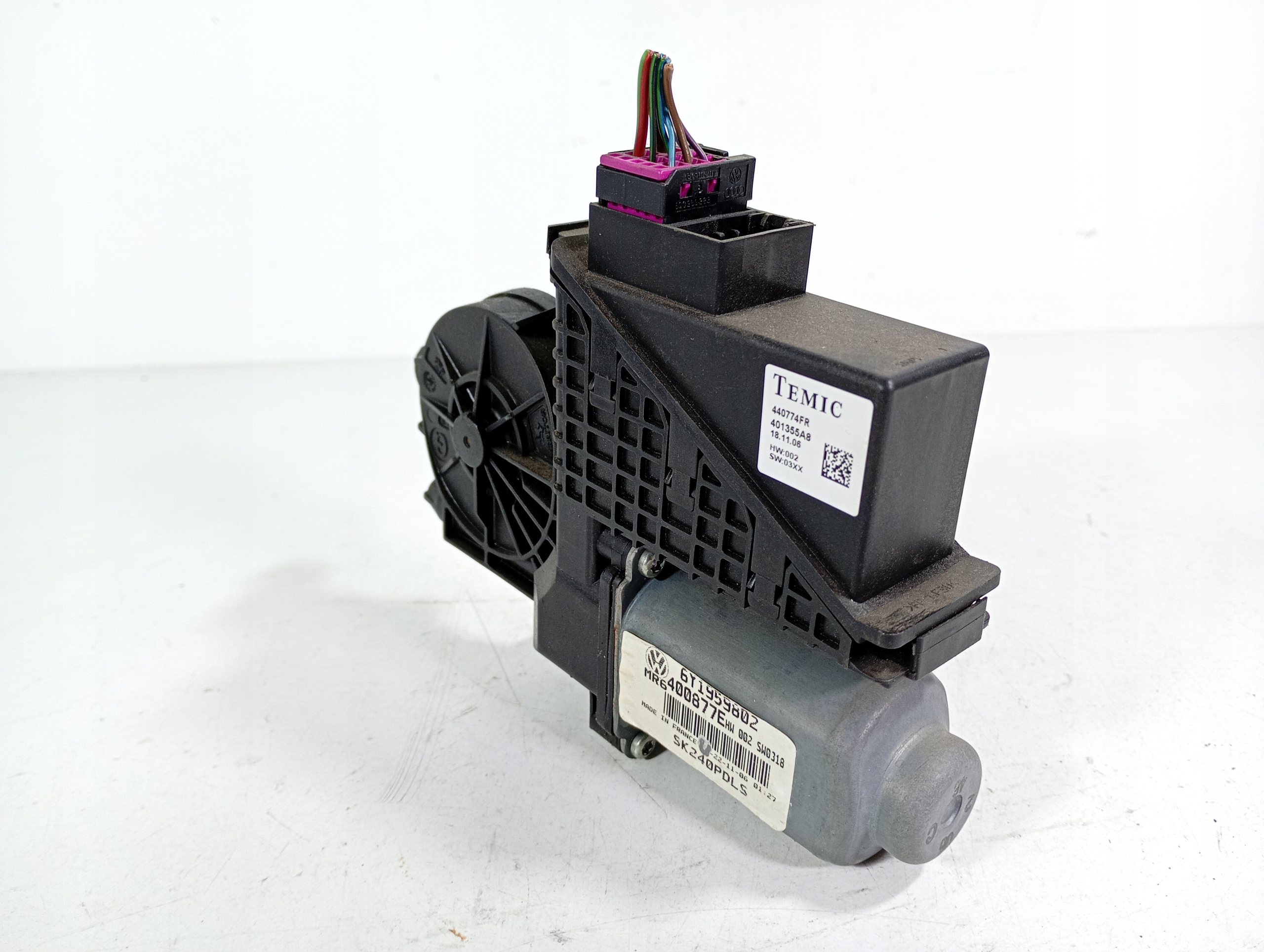 Skoda Fabia 1 and 99-08 mini motor windows right front front OE 6Y1959802