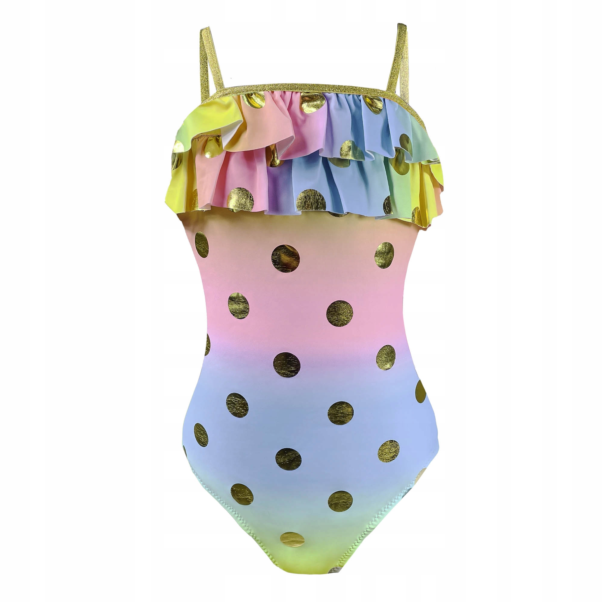 STRÓJ KĄPIELOWY 5-6 LAT 104-110 DLA DZIEWCZYNKI JEDNOCZĘŚCIOWY DZIEWCZĘCY