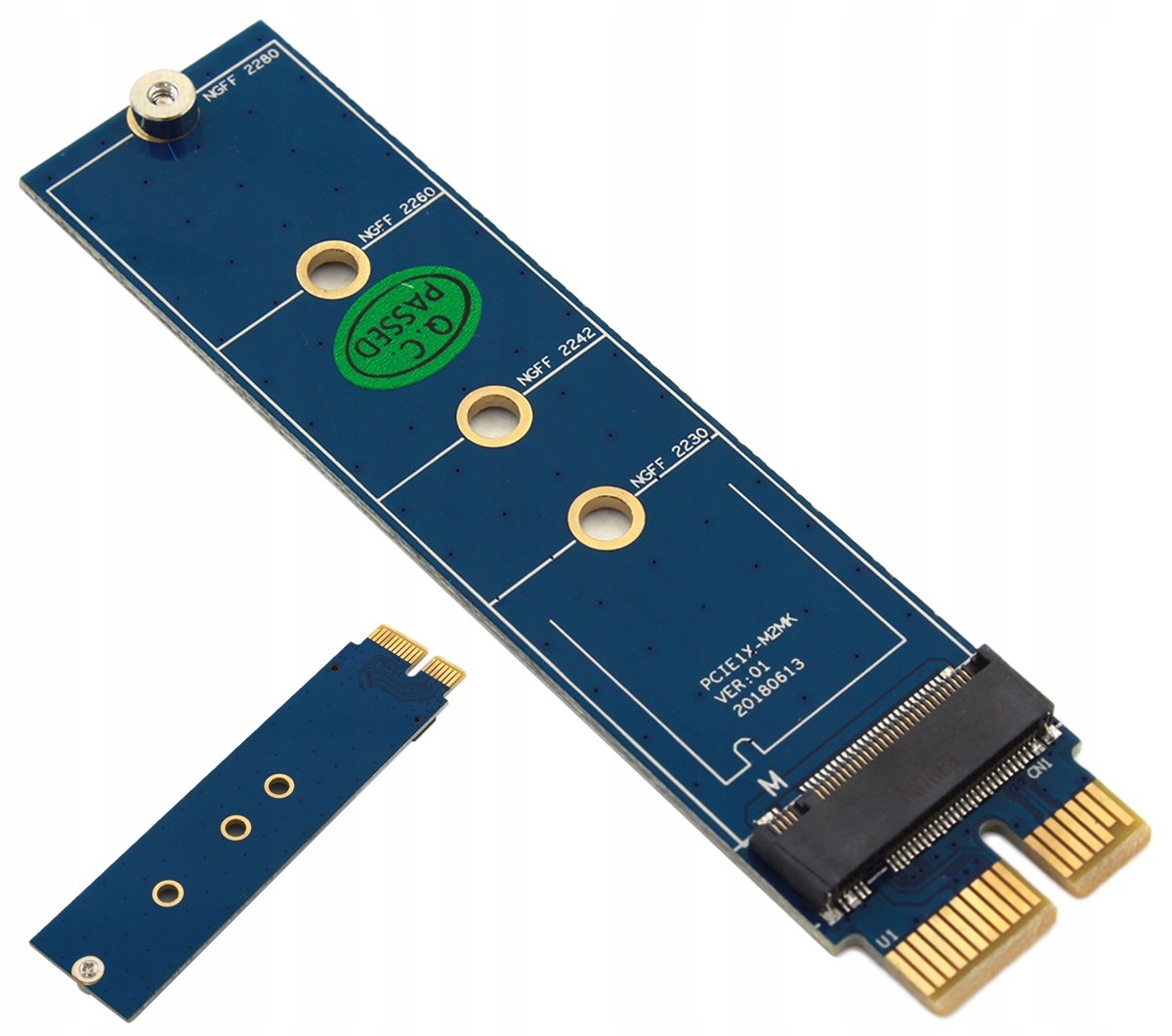 

AK249A Adapter Na Dysk M.2 NVMe Key M Pci-e Ssd
