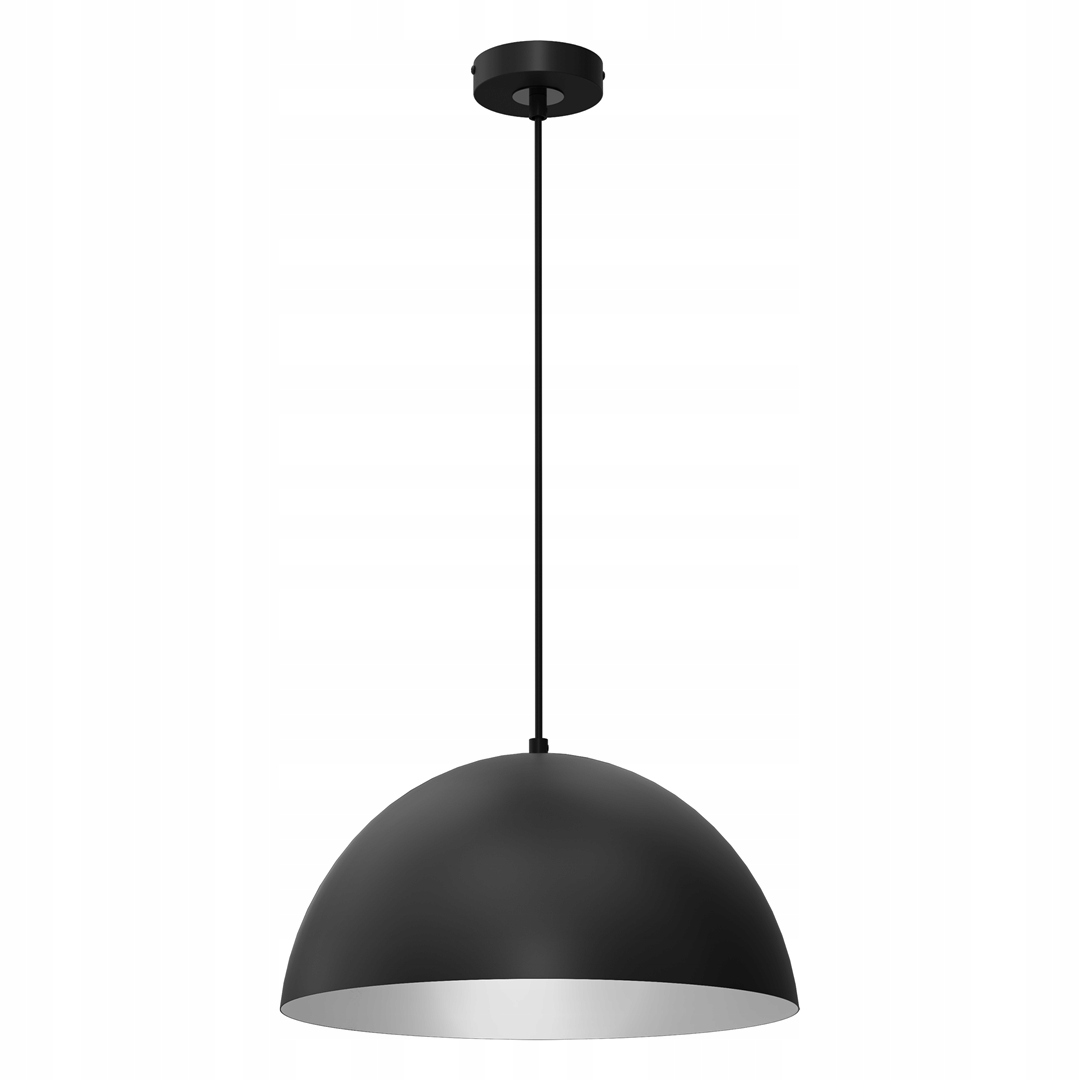 Závěsná lampa Beta Black/white 1xE27 35 cm