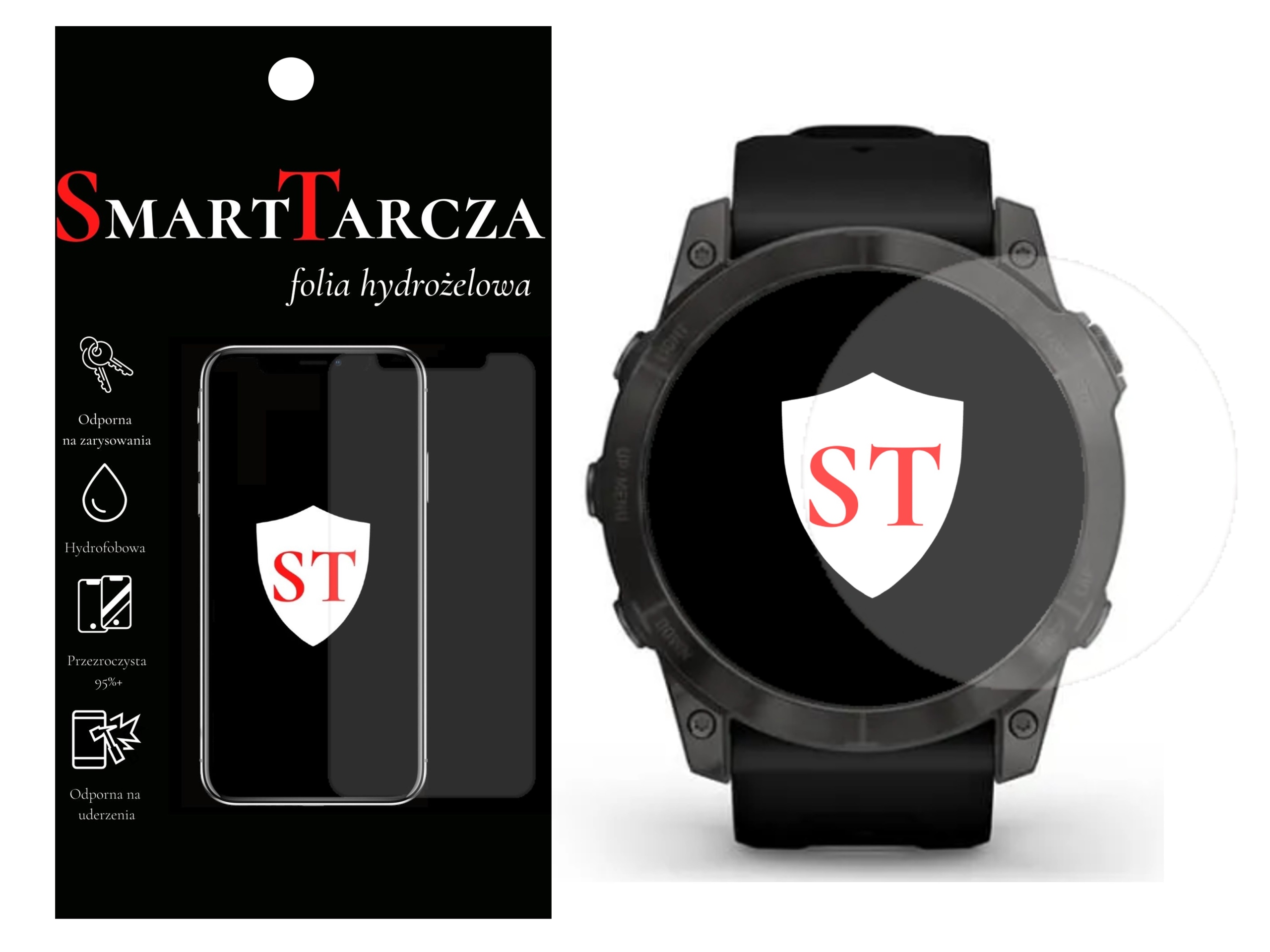 

6 X Folia Hydrożelowa Do Garmin Fenix 7X