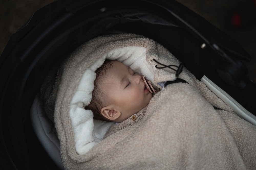 Śpiworek Alpaka 0-12 - Ivory Kolor ecru