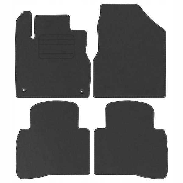 Килимки велюрові кріплення в комплекті Декор