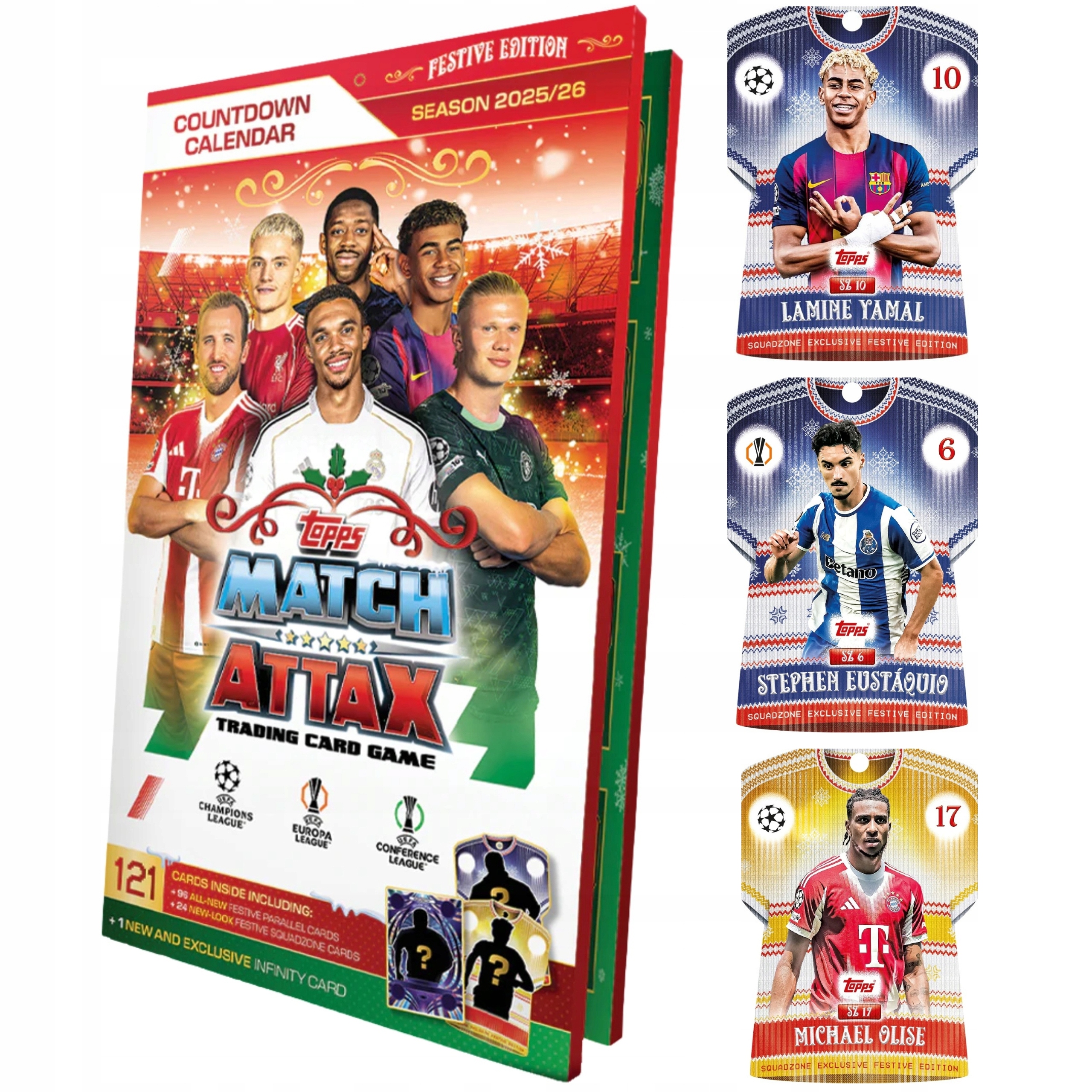 Kalendarz Adwentowy Match Attax 2026 Topps Karty Piłkarskie
