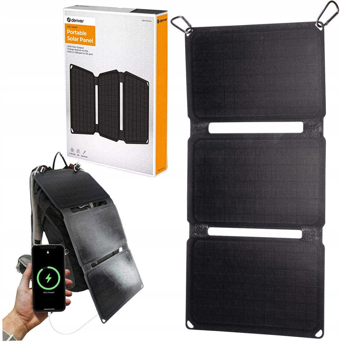 Turystyczny Panel Słoneczny ładowarka solarna Usb
