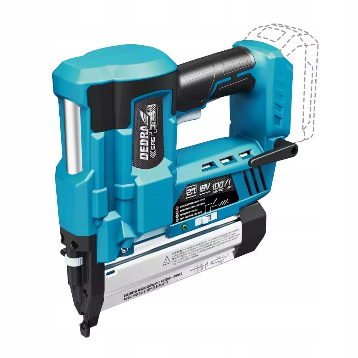 Hřebíkovačka Dedra DED7053 Sas+all 18 V