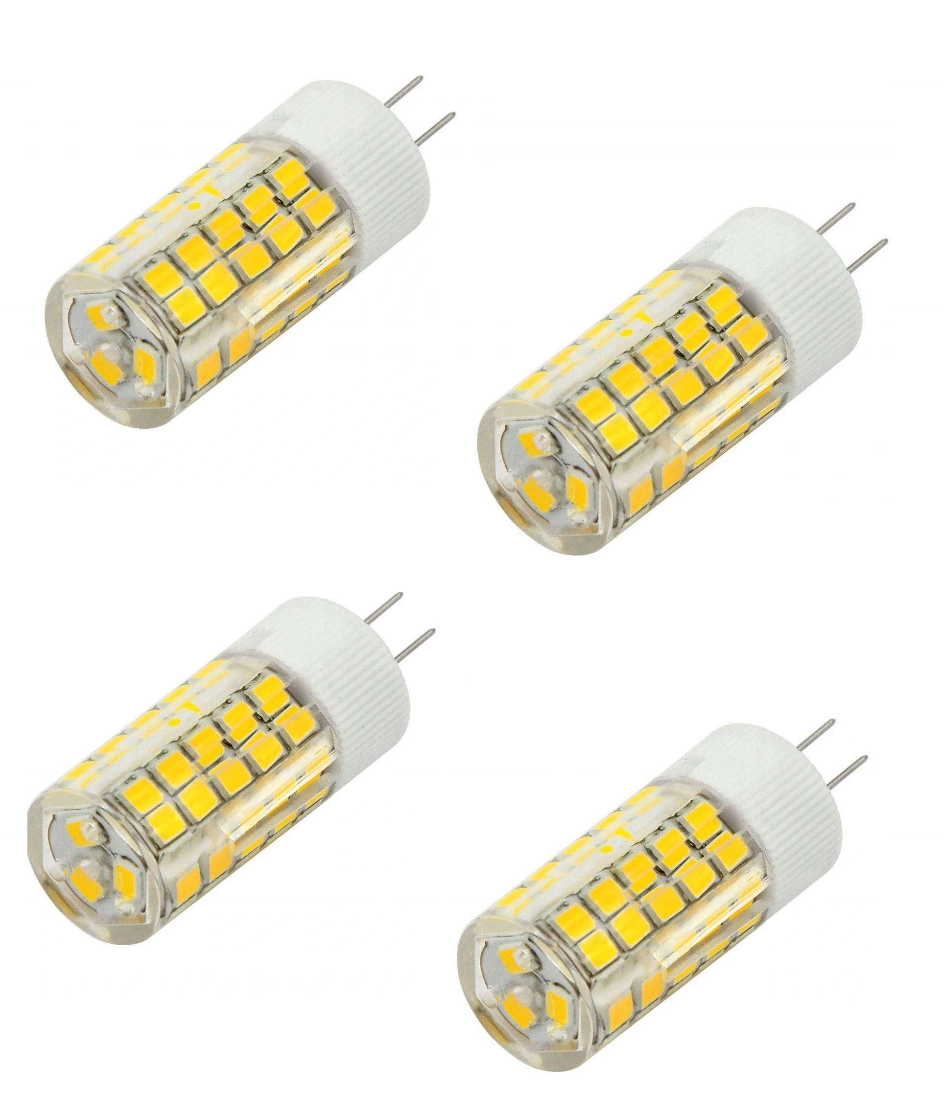 

Żarówka Led G4 6W=40W biały ciepły Ac/dc 12V 4 Szt