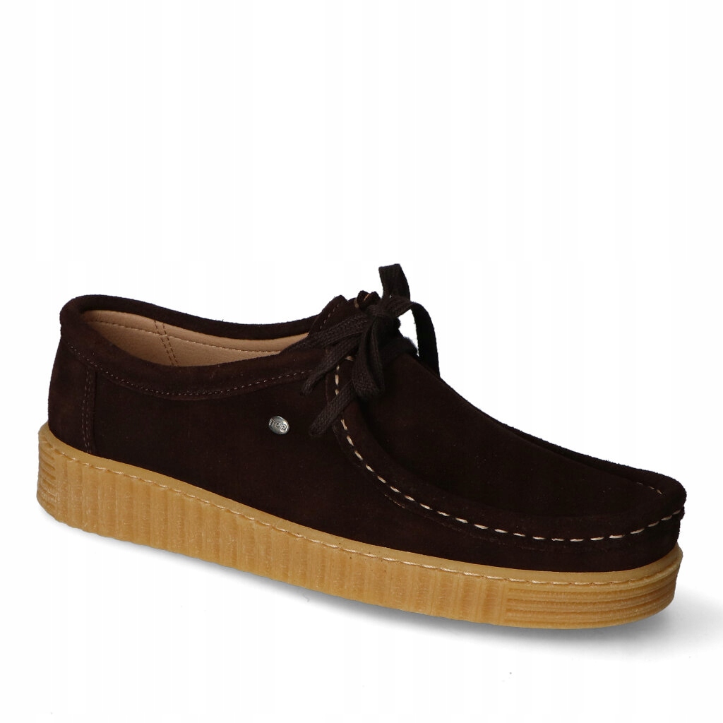 Polobotky Hee 84765-C/Testa Čokoládový semiš 42