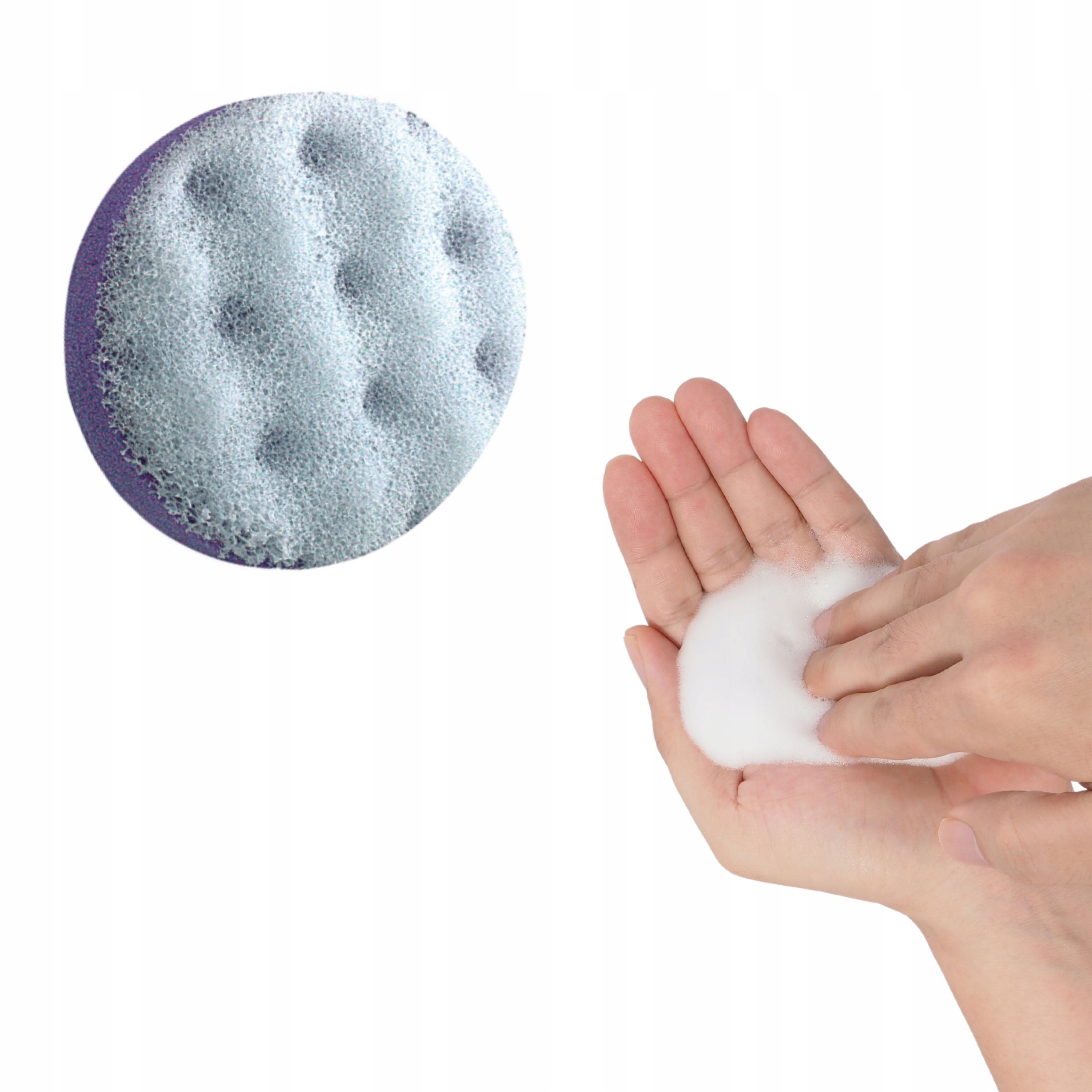 VENUS GĄBKA DO MASAŻU MYCIA KĄPIELI POD PRYSZNIC 2-WARSTWOWA 1 SZT. KOŁO Stan opakowania oryginalne