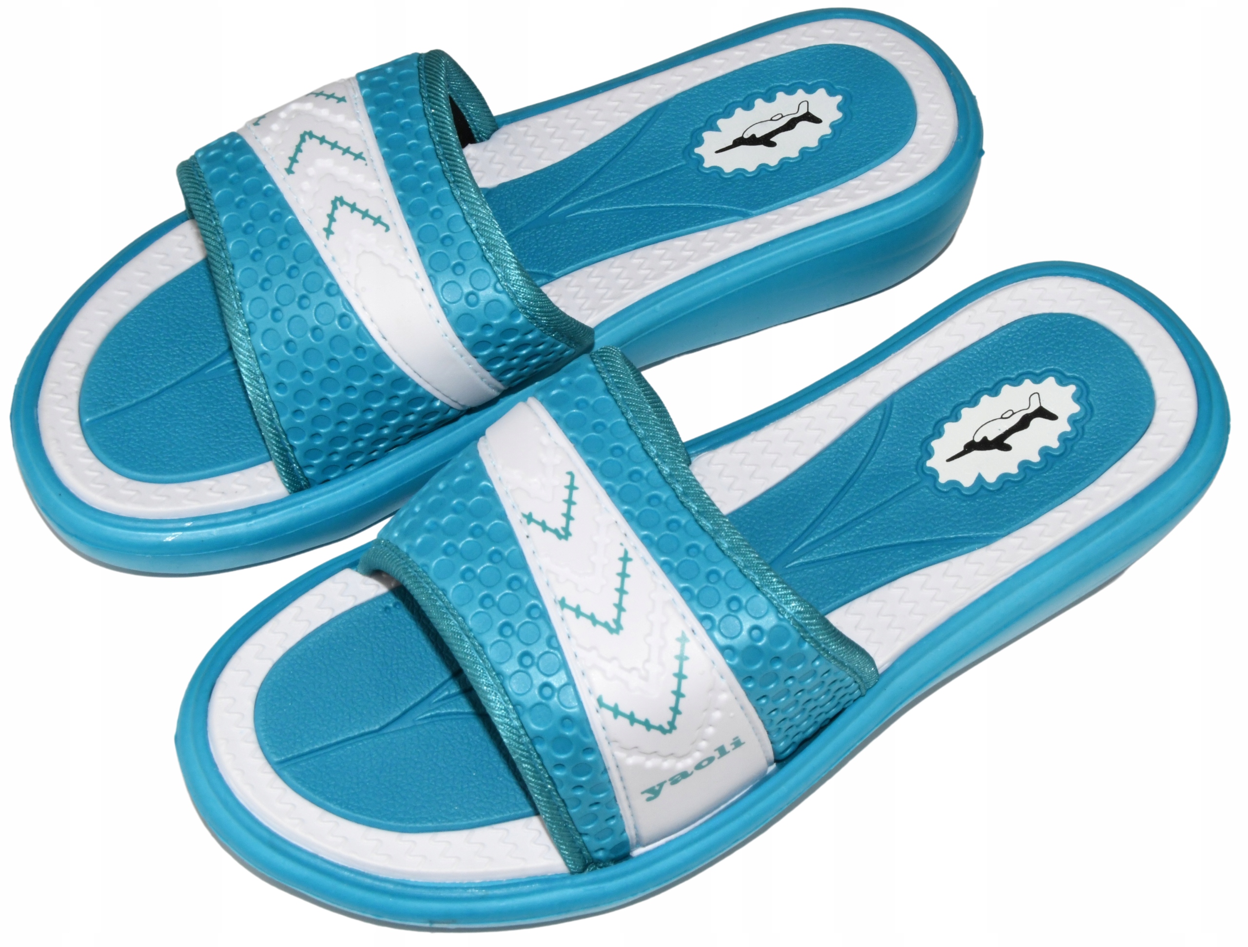 

Klapki Buty Basenowe Obcas Lekkie Chodaki R. 39