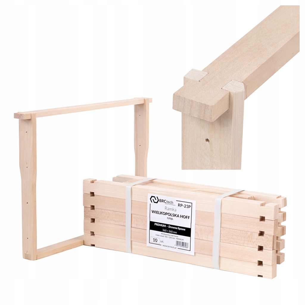 Hoffmanovský veľkopoľský rámik s čapom 360 × 260 mm 50 ks
