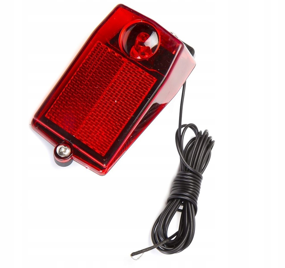 LAMPA tylna tył na dynamo błotnik LED