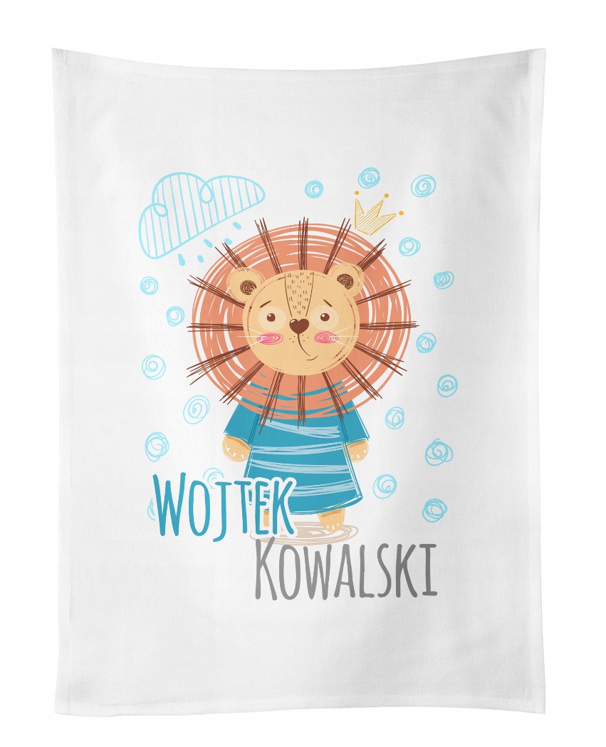 

Ręcznik do przedszkola 30x50 z Imieniem Dziecięcy