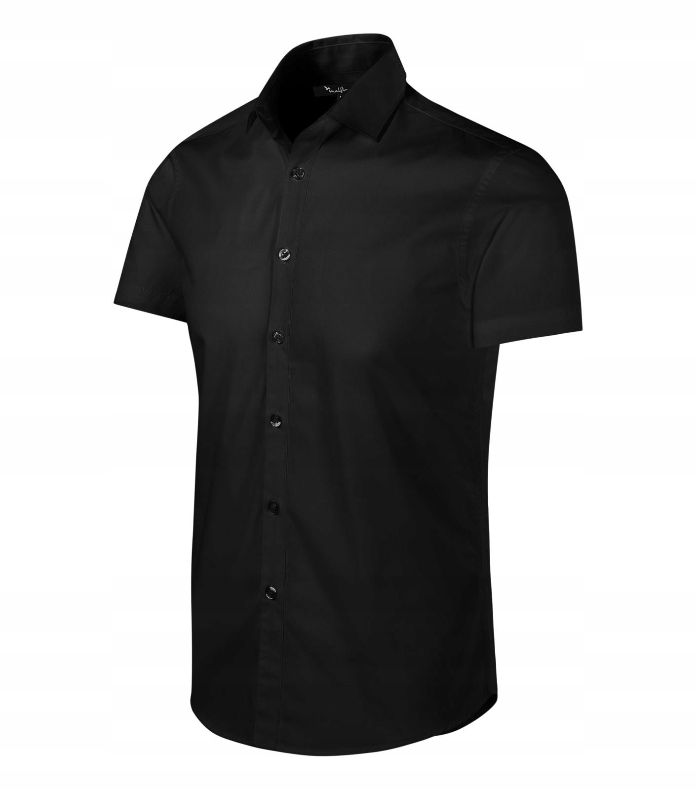 

Elegancka koszula Męska Premium czarna M