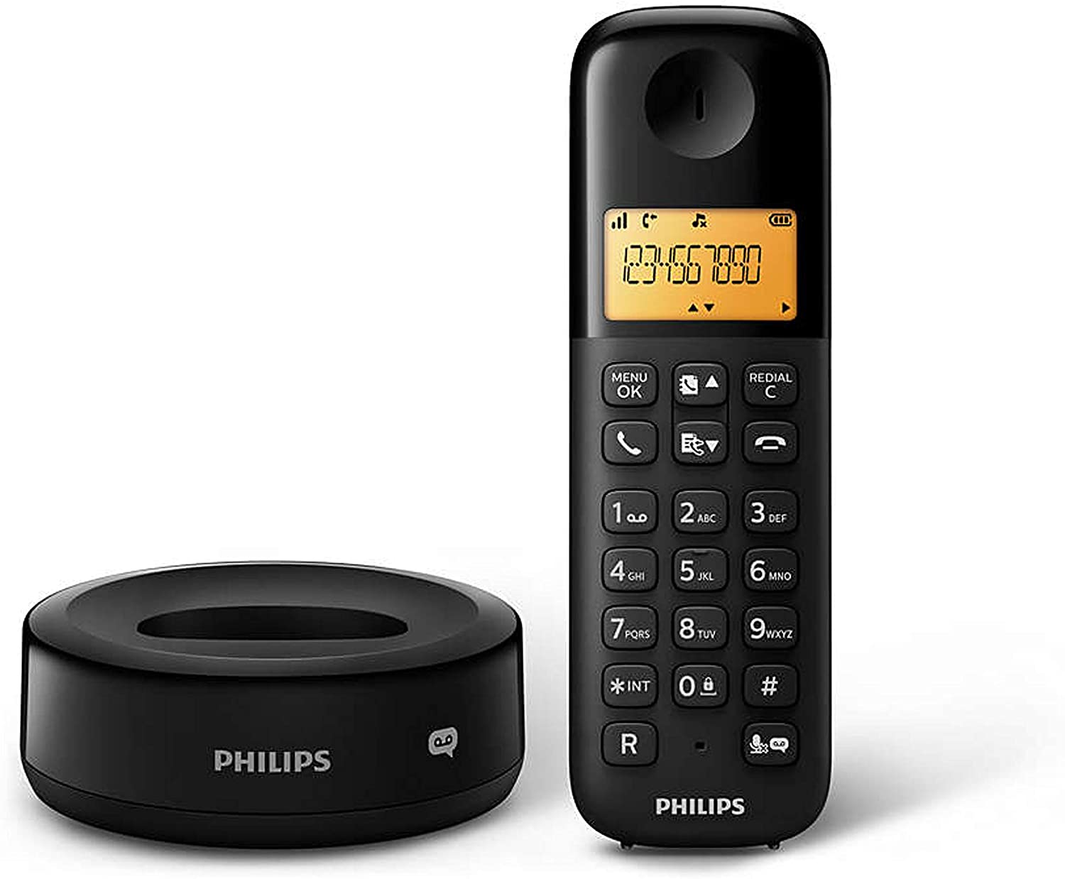 Bezdrátový telefon Philips D1651B/01