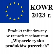 NAKLEJKA na SPRZĘT refundowany KOWR 2023 kwadrat