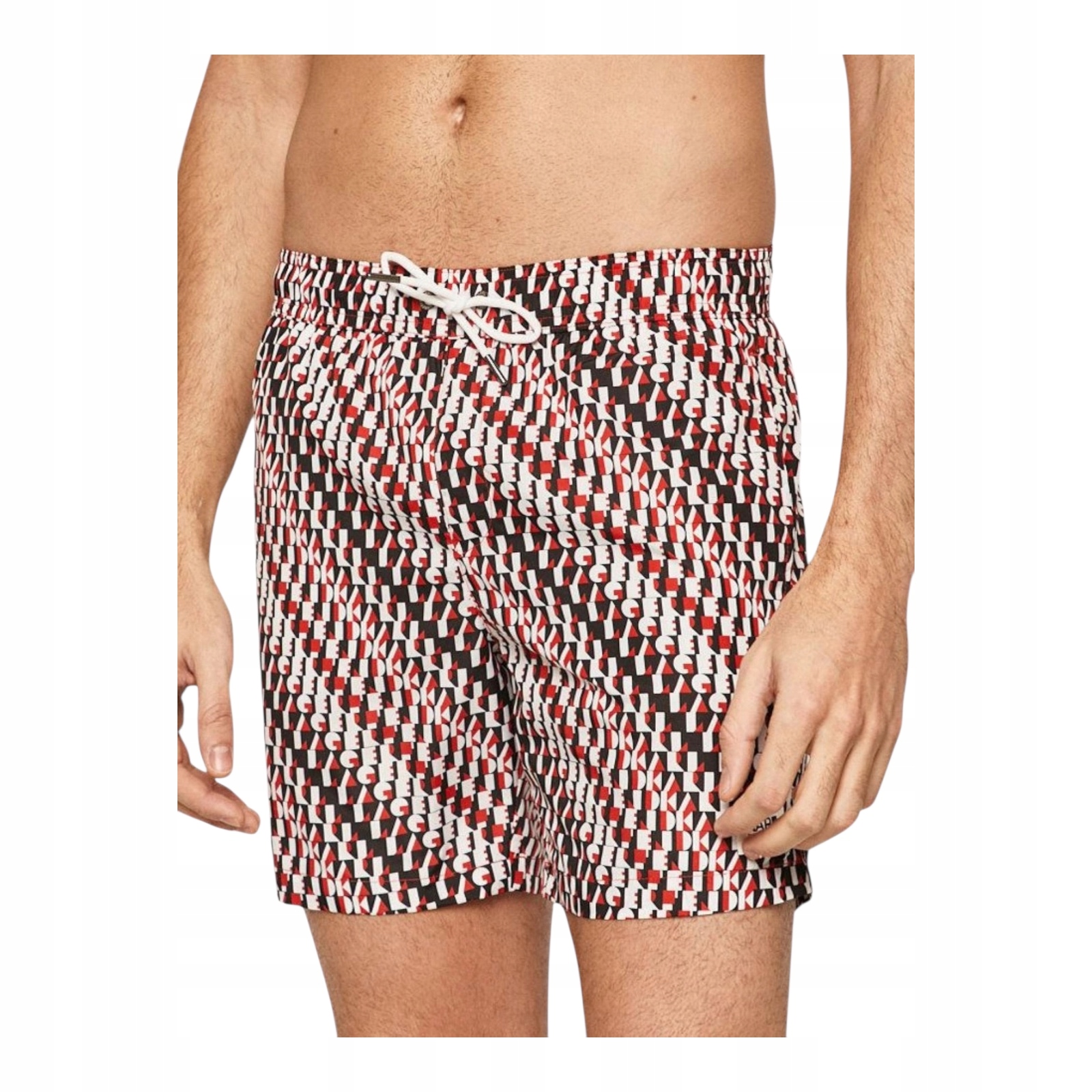 Pánské koupací šortky Karl Lagerfeld Beachwear KL20MBM09 Velikost XL