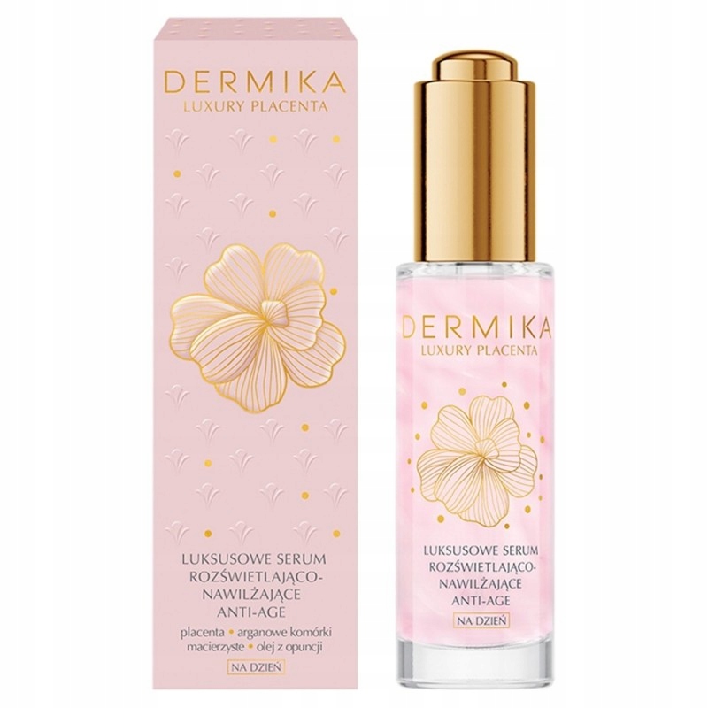 DERMIKA LUXURY PLACENTA serum ROZŚWIETLAJĄCE 30ml