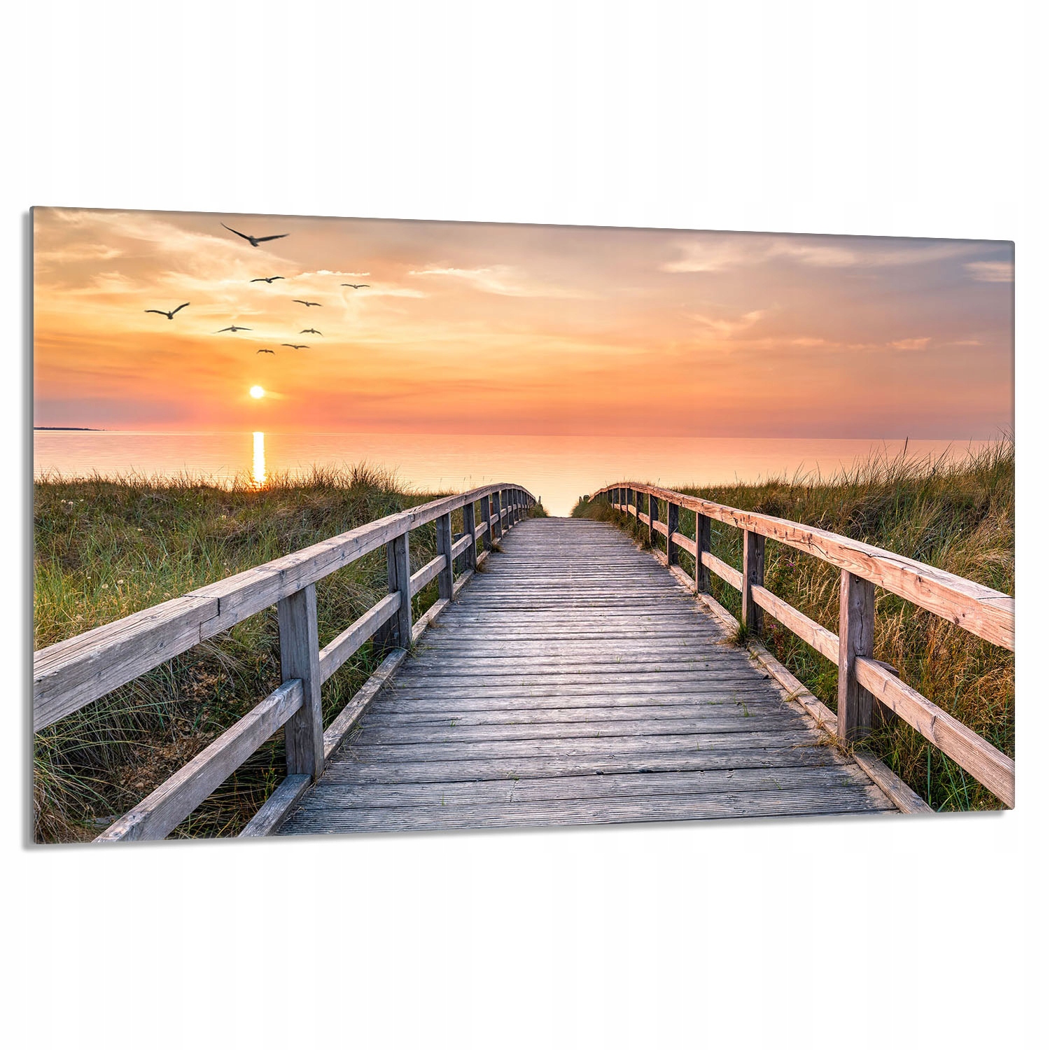 Skleněná ochranná deska na sporák 80x52 Most do kuchyně