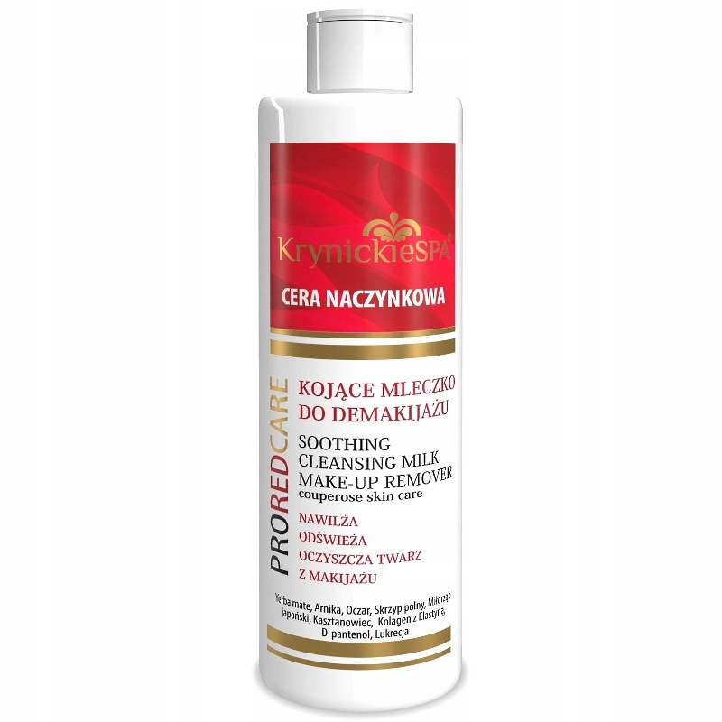 Krynickie Spa Mleczka do twarzy - demakijaż 200 ml