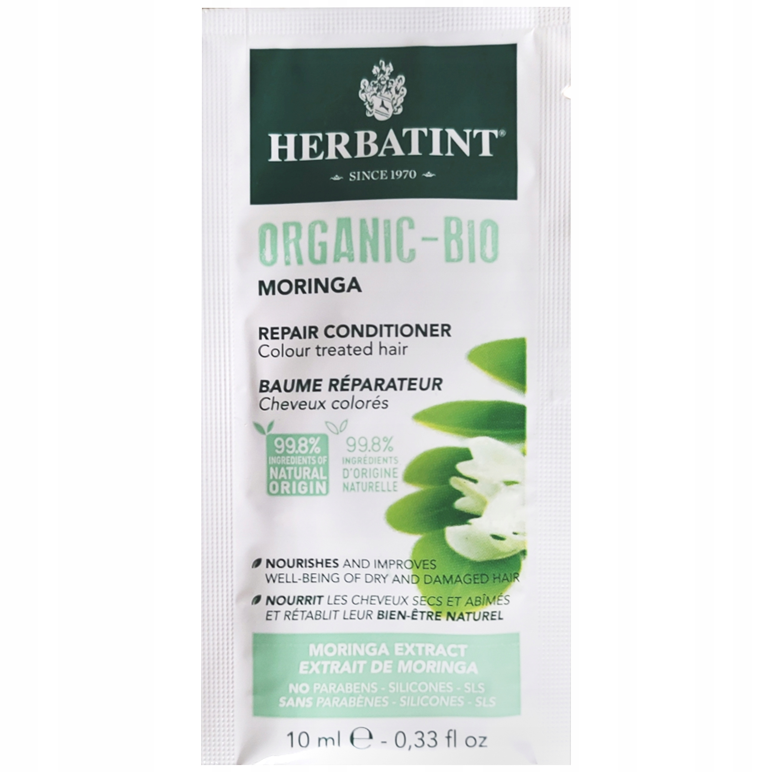 Herbatint Org. Bio Repair kondicionér Moringa 10 ml