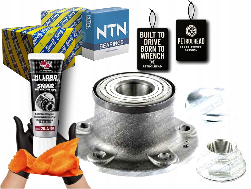 Sada Ložiska Kola S Nábojem Citroen Jumper Fiat D #Petrolhead Pro+ Kit7