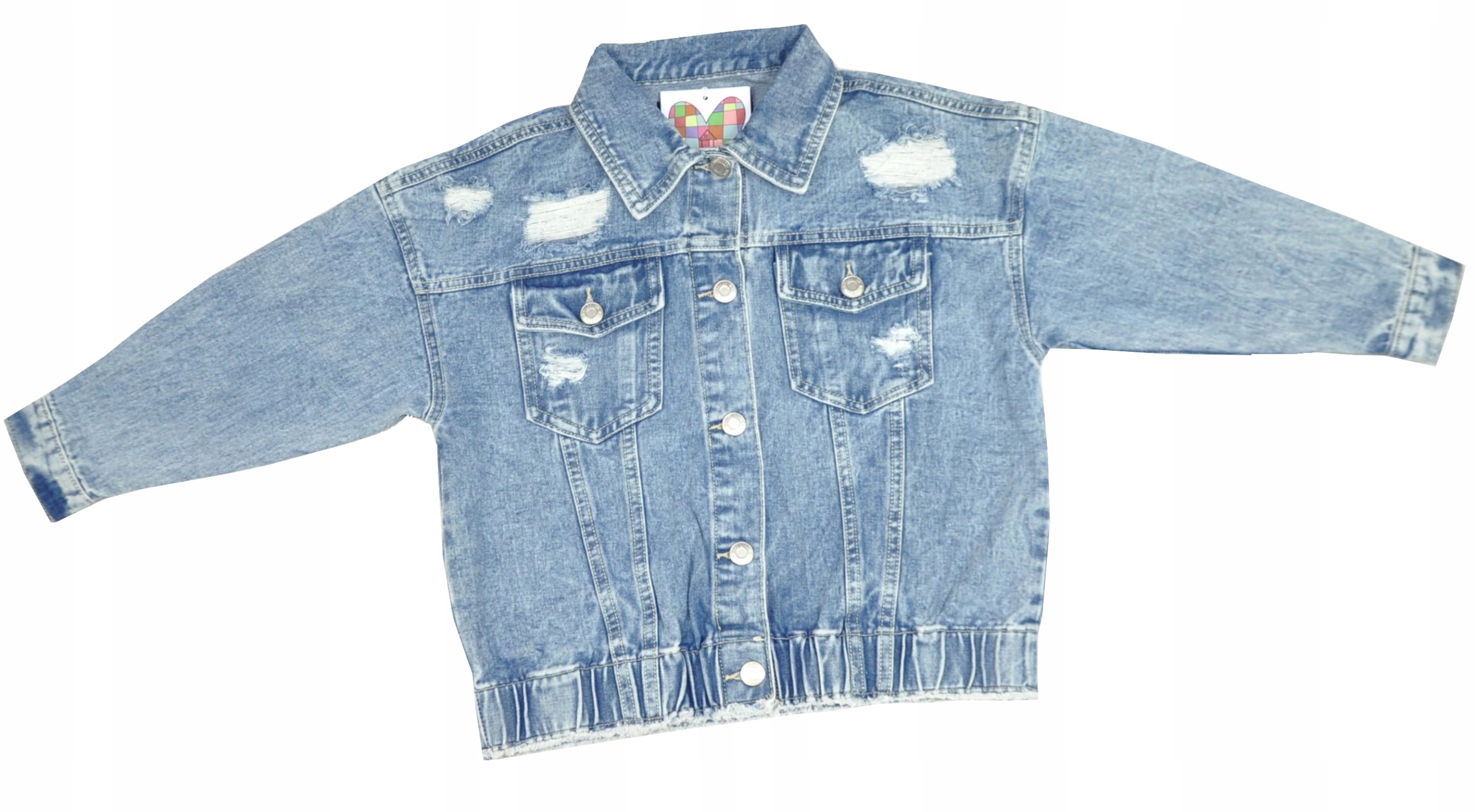 

Kurtka jeansowa Dziewczęca Oversize r.134/140 cm