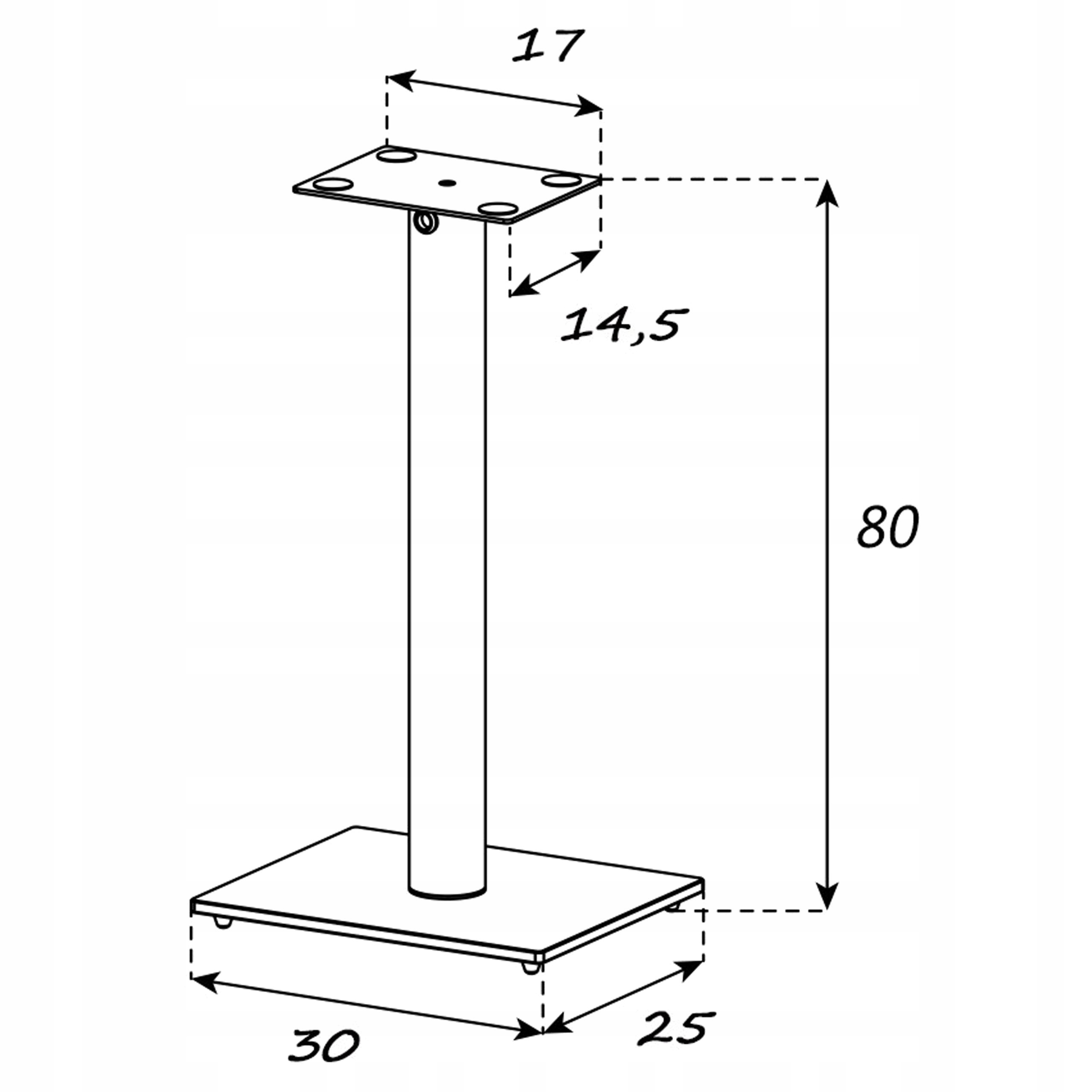 PODSTAWY STANDY STOJAKI POD KOLUMNY SONOROUS SP101 Marka Sonorous
