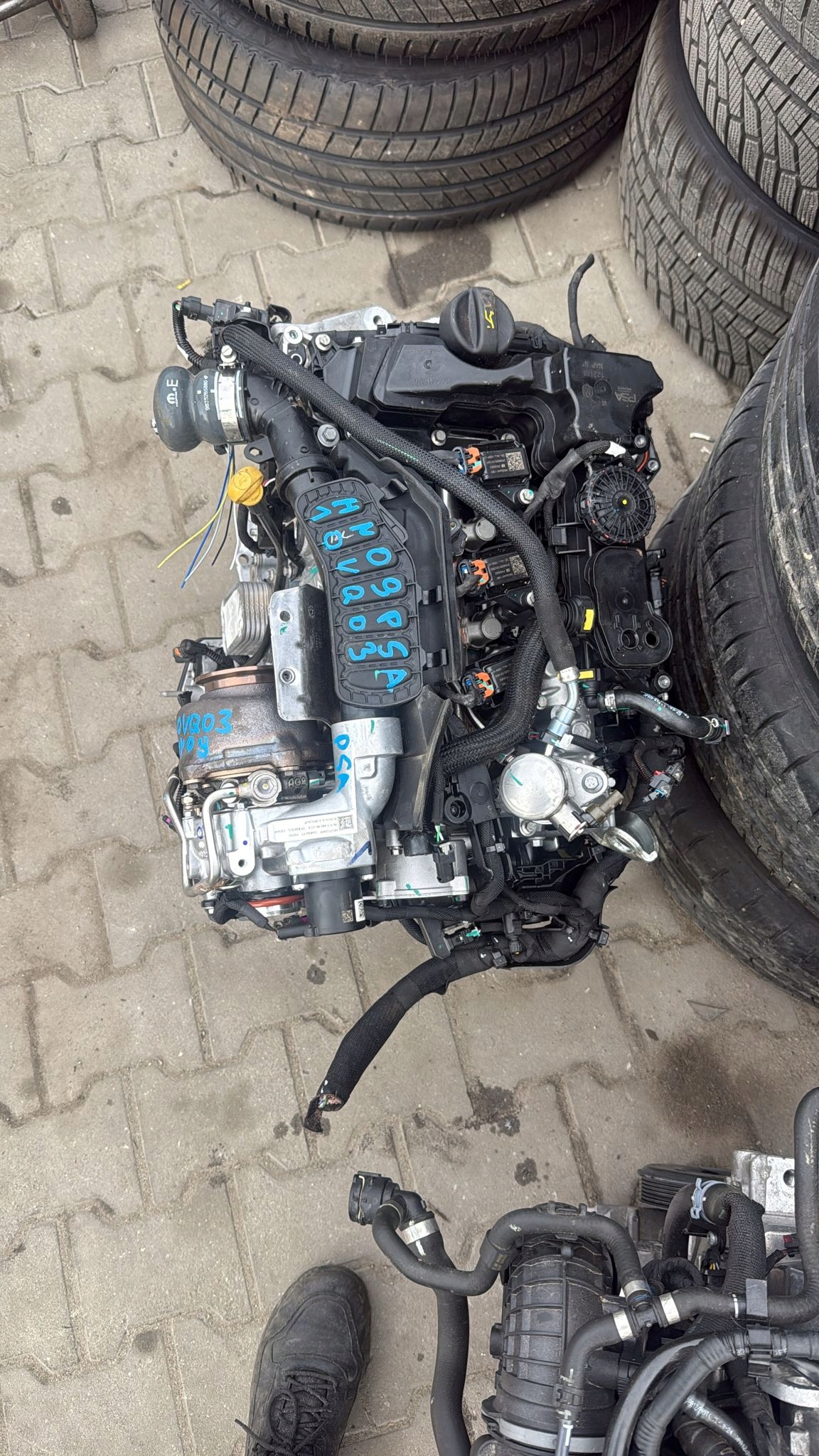 engine complete PEUGEOT PSA 10VQ03 HN09 2TYS KM
