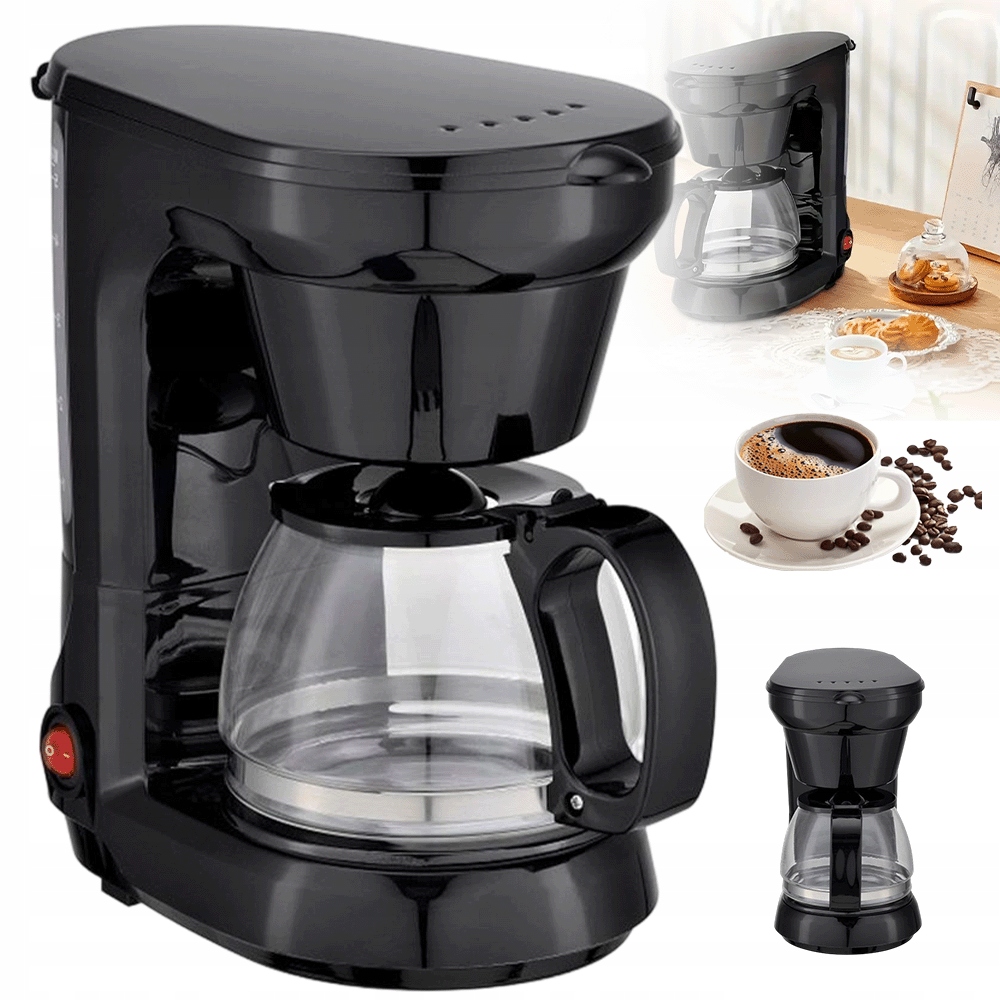 Kávovar 750 ML S Nálevkou Ve Tvaru V S Průhledným Designem