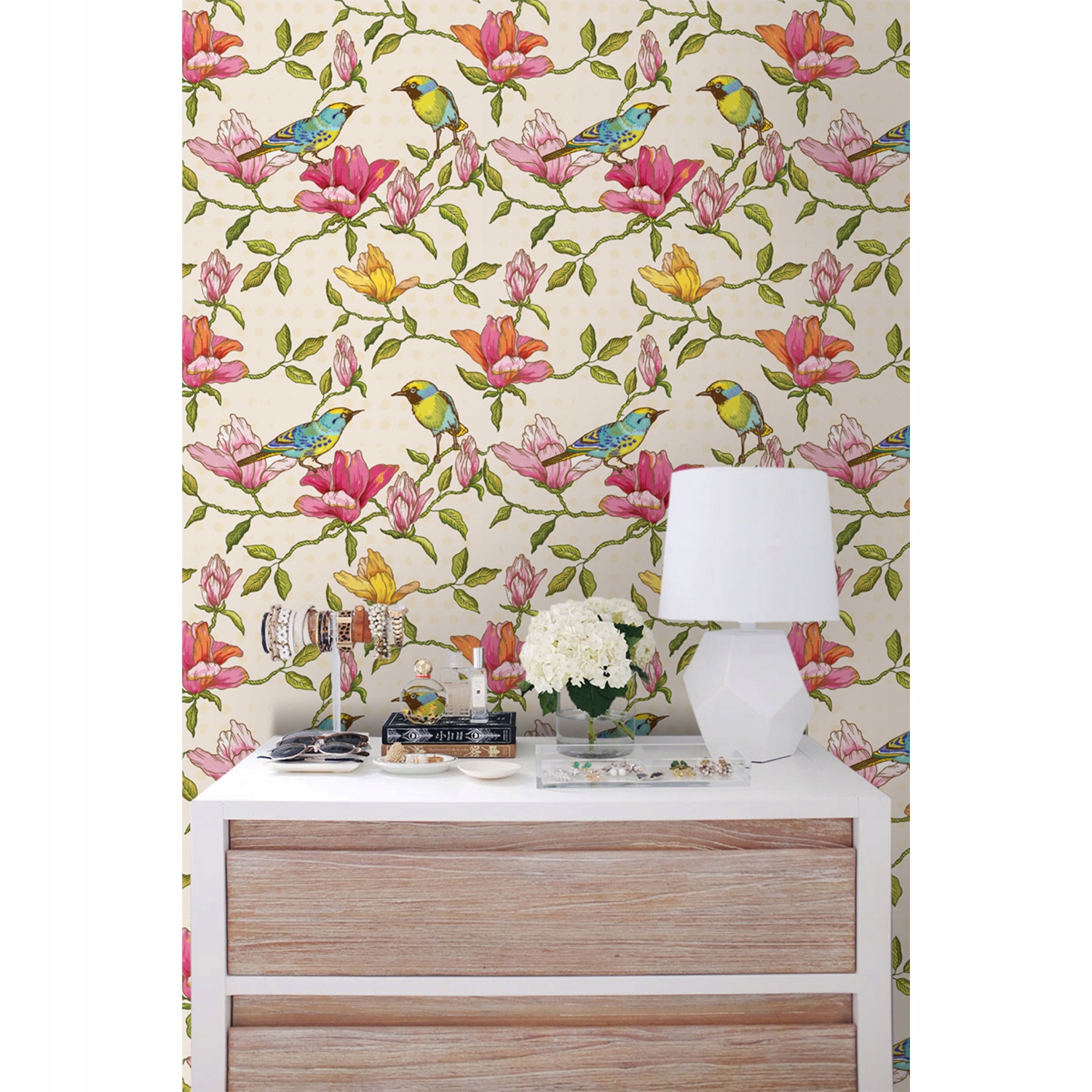 

Tapeta flizelinowa Śpiew o poranku 104x70 + klej