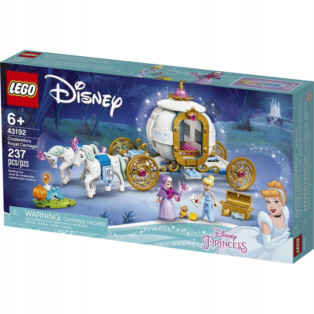 

Lego Disney Królewski Powóz Kopciuszka 43192