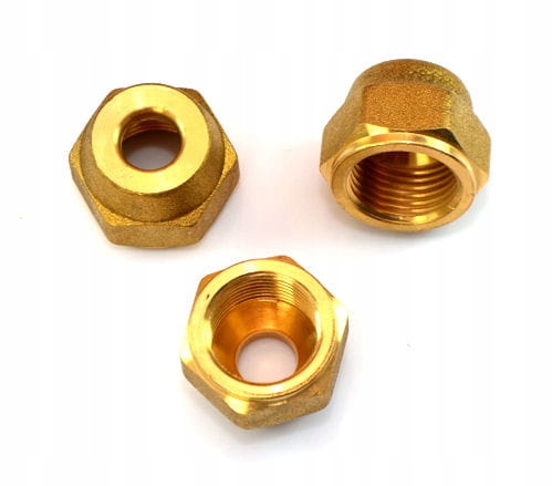 

Narzutka, nakrętka mosiężna redukcyjna 3/8''x1/4''