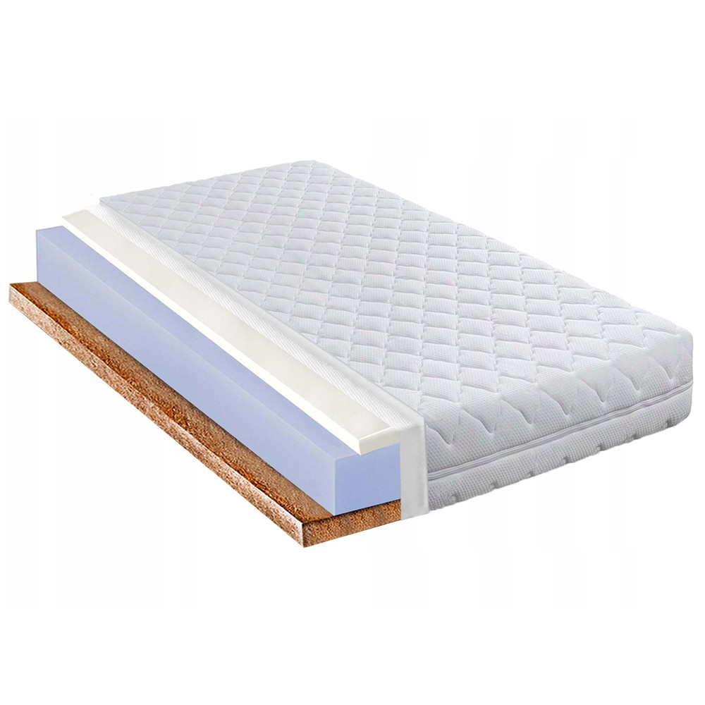 100X190 Antialergický Penový Matrac S Kokosom 25 CM