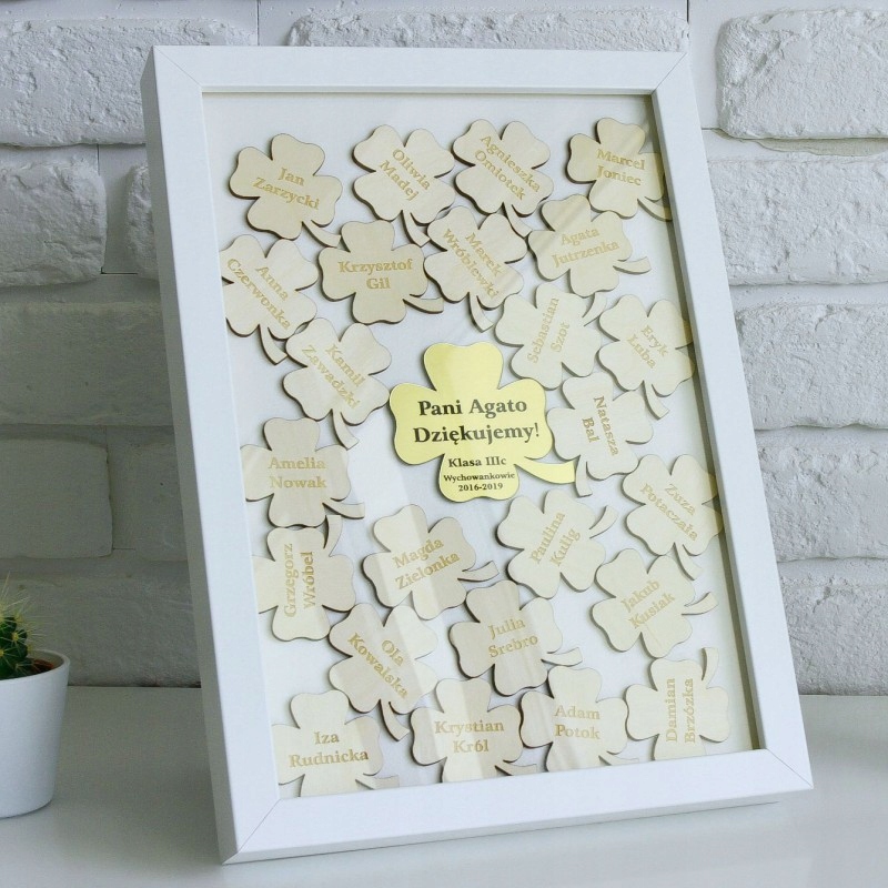 Rámeček pro učitele, dárek, konec roku, Gravírování!