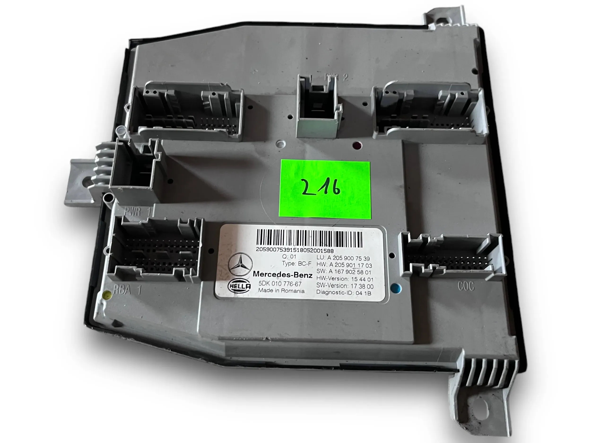 MERCEDES C class W205 module SAM 2059007539 @M