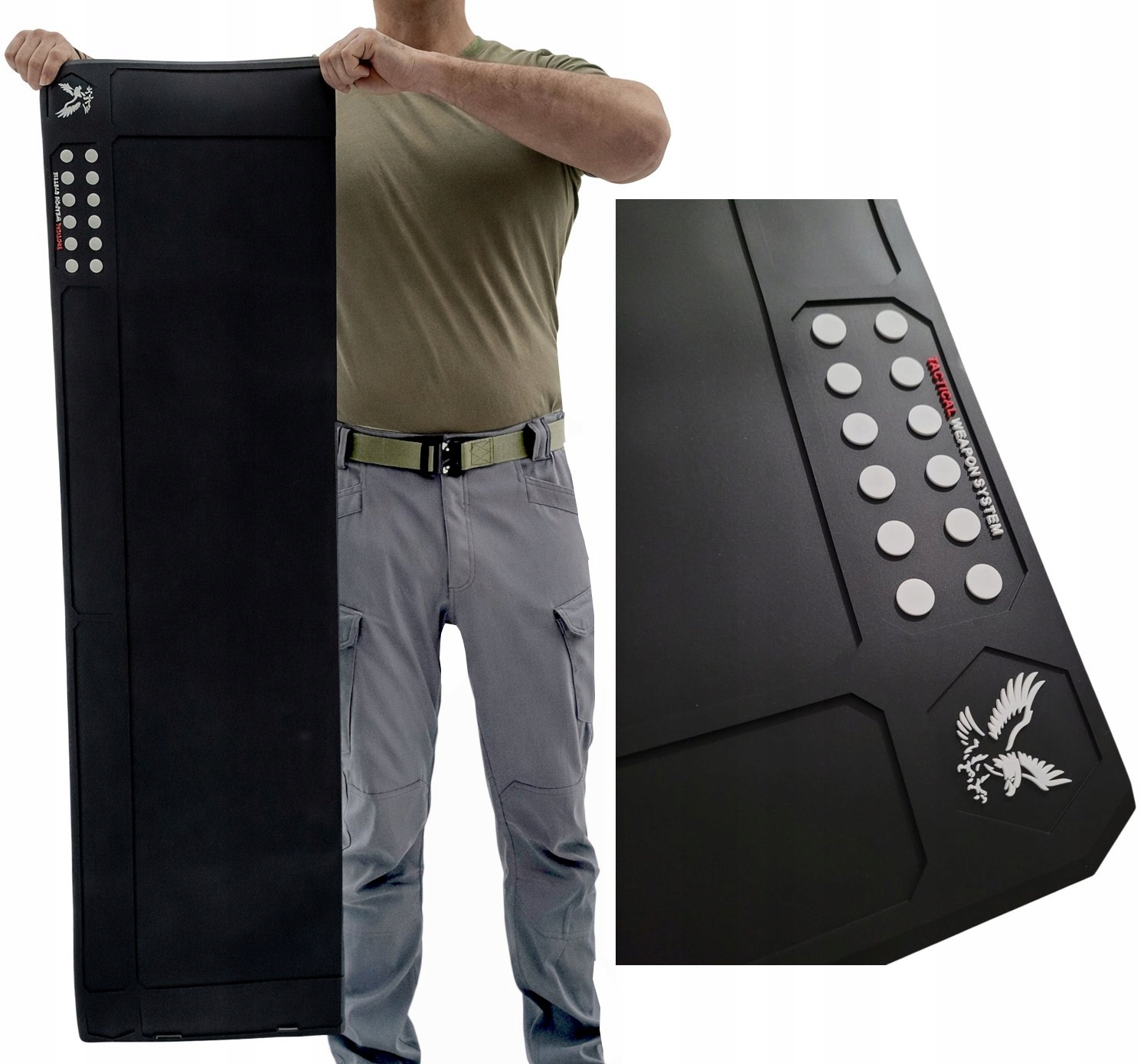 Mata do czyszczenia i konserwacji broni długiej z magnesami pod olej Brunox