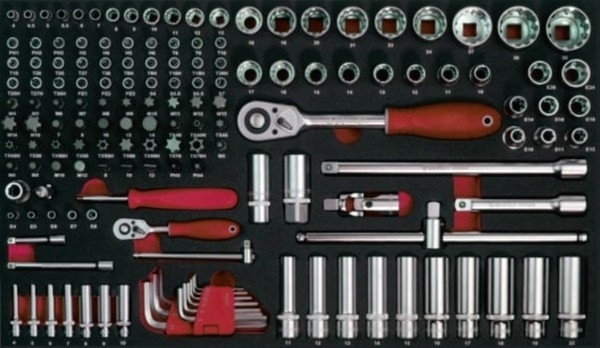 Sada Nástrojov Master Garage 1/2 A 1/4, 1/1, 155 Ks OK-01.3136