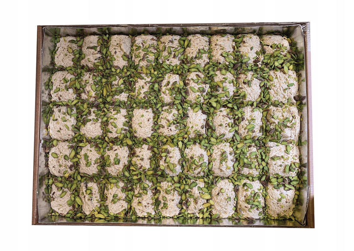 Prawdziwa Chałwa turecka pistacjowa bezglutenowa 5kg produkcja w Turcji